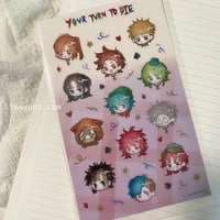 Image 1 of [YOUR TURN TO DIE] Sticker sheet