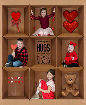 Image of CARDBOARD BOX VDAY SUPERMINIS 2025