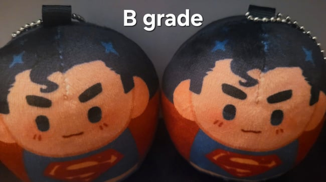 Superbat Squeaky Plush Omanjuu Charm/Keychain