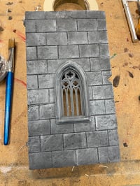 Small 1:12 scale Castle wall Dio