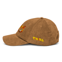 Image 3 of The Little Buddies 🐶🐱🧢 Corduroy Cap (Latte)