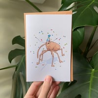 Image 1 of Party Weevil Card