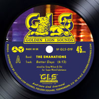 Image 3 of The Emanations - Better Days / Rumrunner (GLS019) *Pre-order*