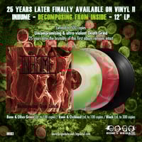 Inhume "Decomposing From Inside" - 12"LP 