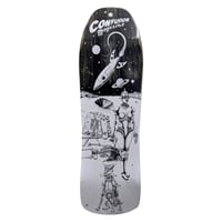 Image 1 of Confusion Dystopia - 9,5" skull shape - skateboard deck 