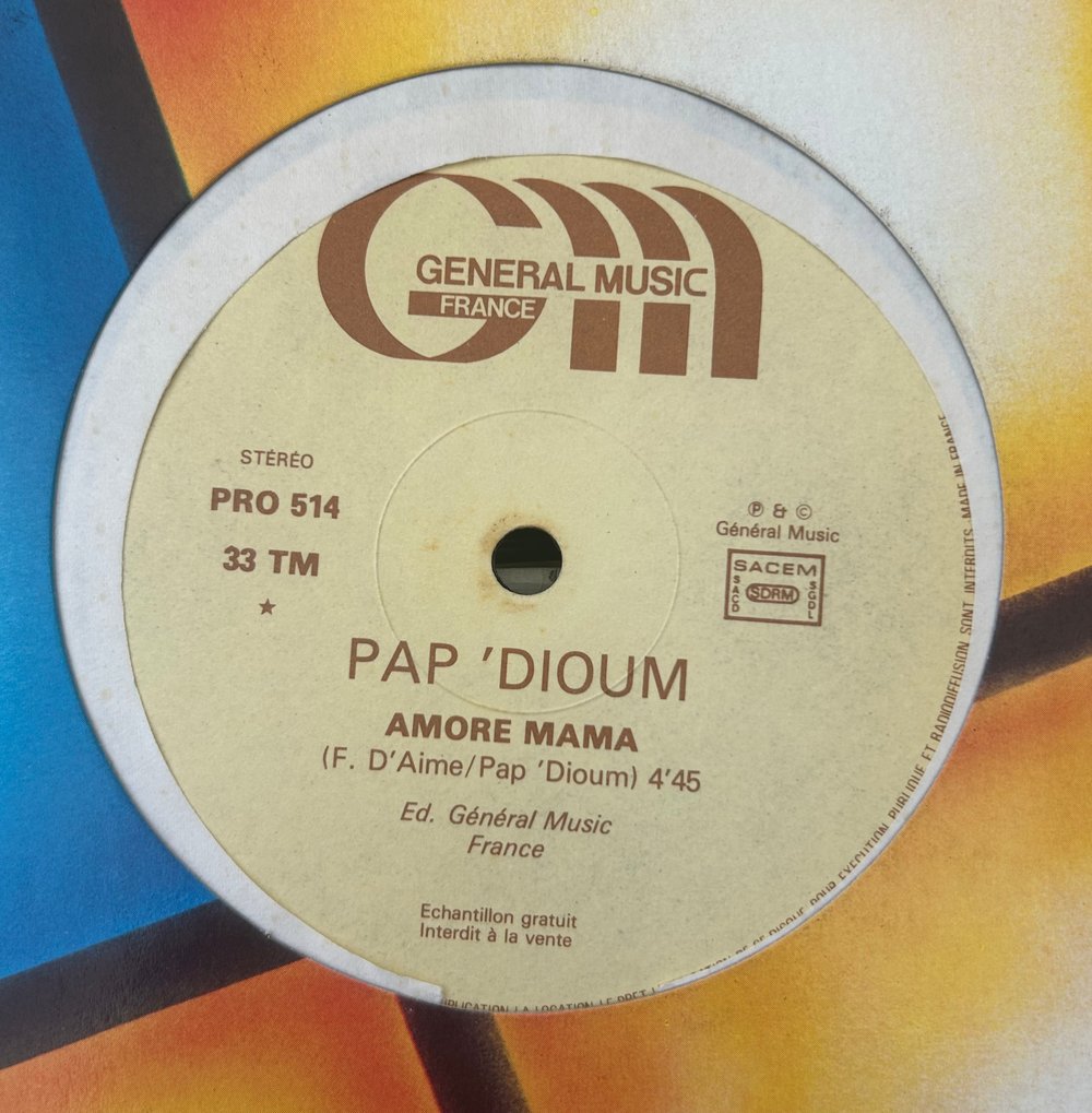 Pap 'Dioum / Routers* – Amore Mama (General Music) 12”