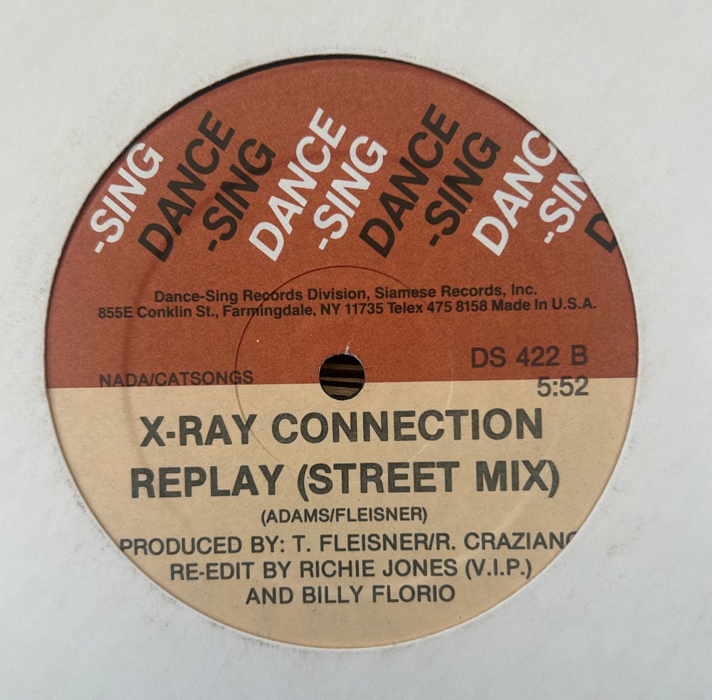 X-Ray Connection – Replay (Dance-Sing Records) 12”