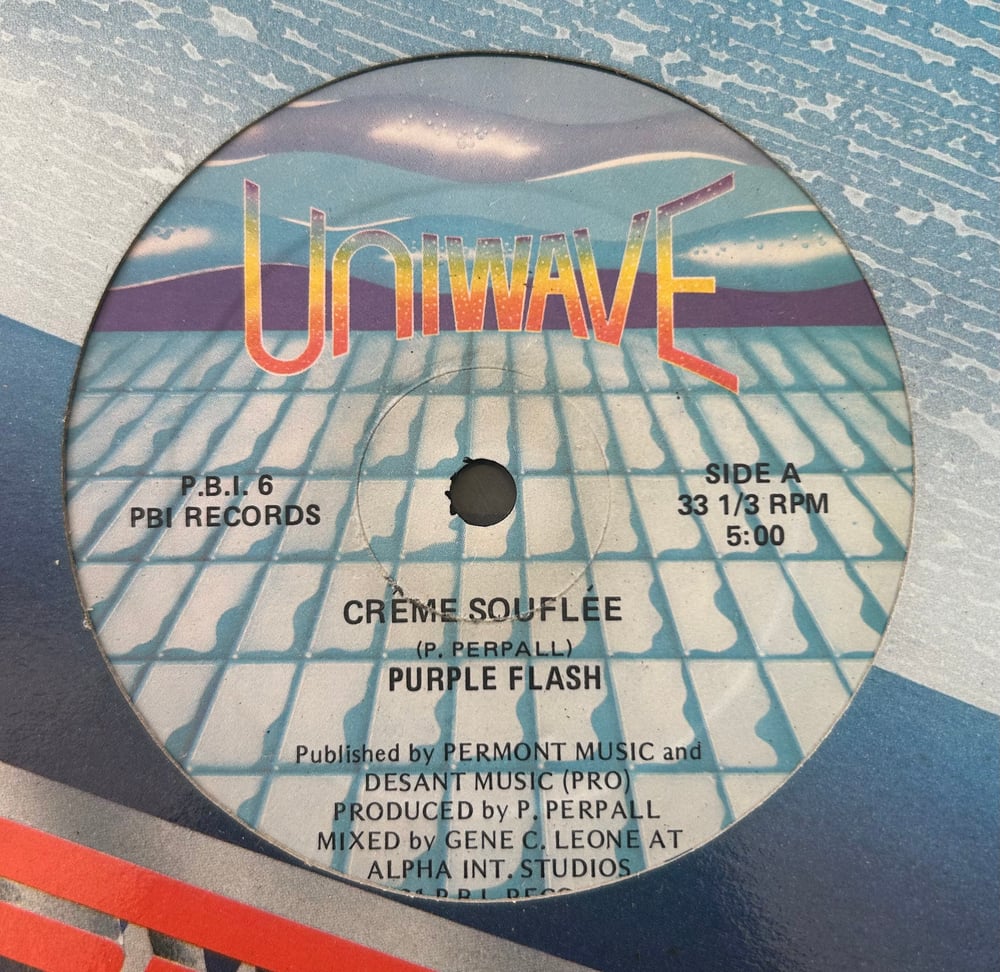 Purple Flash – Crême Souflée (Uniwave) 12”