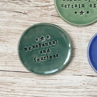 Image 3 of Menopausal / Middle Class Word Ring Dishes