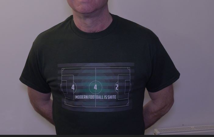 Modern Football Is Rubbish - Dark/Forest Green T-shirt