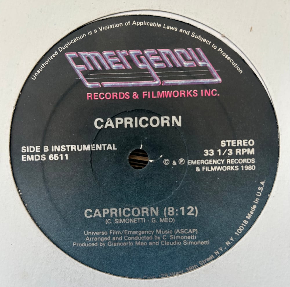 Capricorn -Capricorn (Emergency) 12”