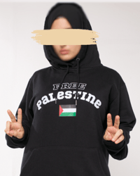 Image 1 of Free Palestine Unisex Hoodie- 100% PROFITS TO CHARITY