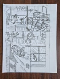 Image 3 of The Last of Us - American Dreams Issue 01 Page 03 (Preliminary Pencils) 