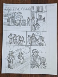Image 3 of The Last of Us - American Dreams Issue 01 Page 04 (Preliminary Pencils) 