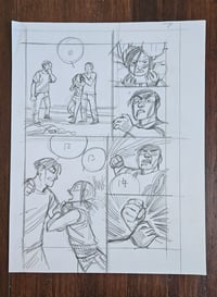 Image 3 of The Last of Us - American Dreams Issue 01 Page 07 (Preliminary Pencils) 