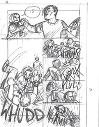 Image 2 of The Last of Us - American Dreams Issue 01 Page 08 (Preliminary Pencils) *FIRST RILEY APPEARANCE*