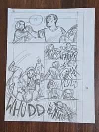 Image 3 of The Last of Us - American Dreams Issue 01 Page 08 (Preliminary Pencils) *FIRST RILEY APPEARANCE*