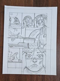 Image 3 of The Last of Us - American Dreams Issue 01 Page 15 (Preliminary Pencils)