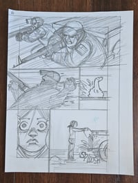 Image 3 of The Last of Us - American Dreams Issue 01 Page 16 (Preliminary Pencils)