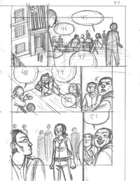 Image 2 of The Last of Us - American Dreams Issue 01 Page 17 (Preliminary Pencils)