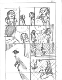 Image 2 of The Last of Us - American Dreams Issue 01 Page 21 (Preliminary Pencils)