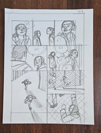 Image 3 of The Last of Us - American Dreams Issue 01 Page 21 (Preliminary Pencils)