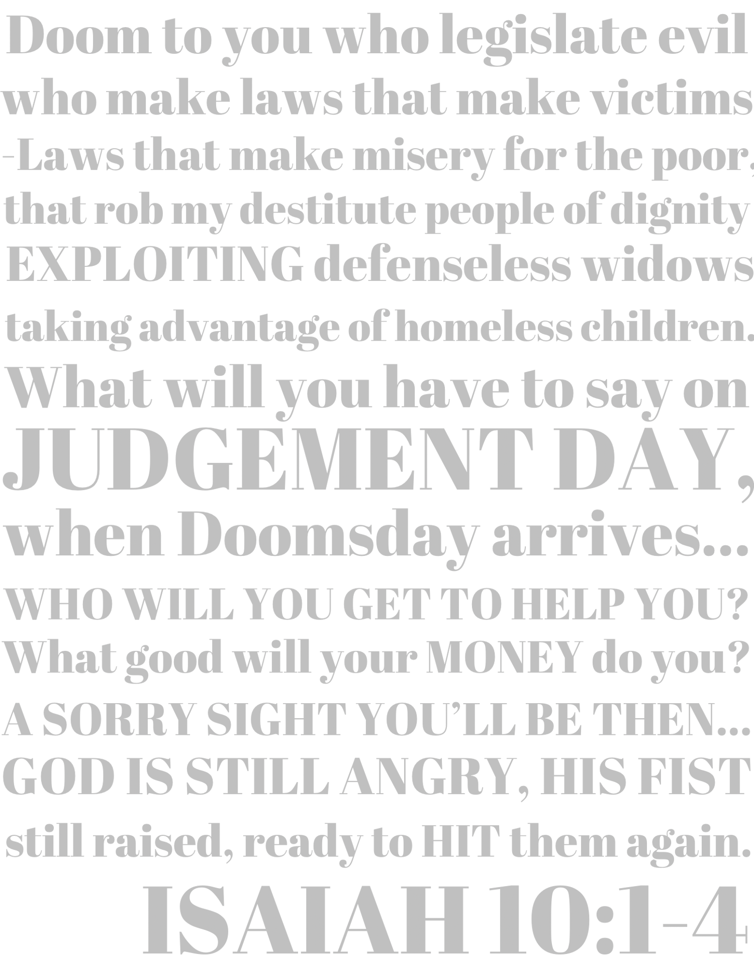 Image of IN ISAIAH 10