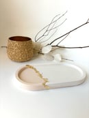 Image of Plateaux ovales dorés