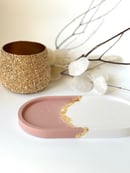 Image of Plateaux ovales dorés