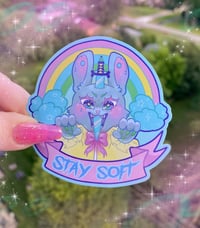 STAY SOFT Sticker