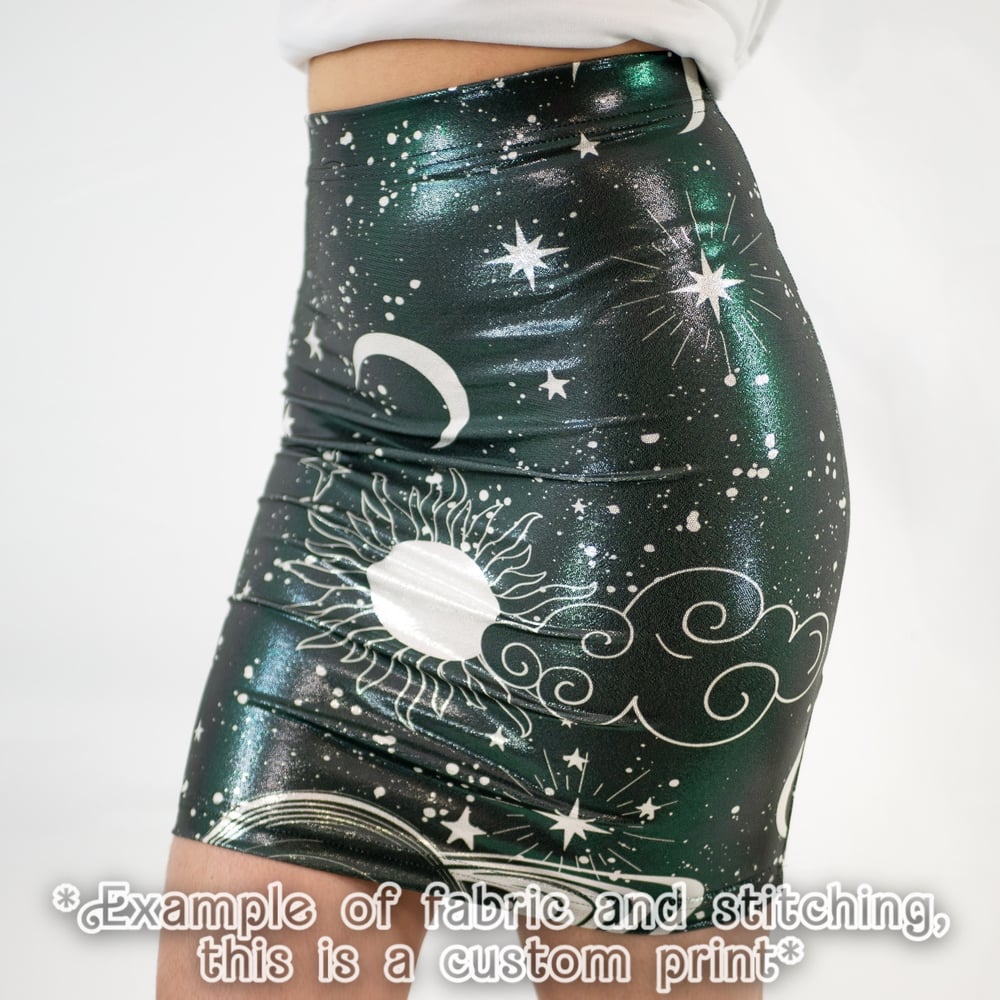 Image of Maneater Glitter Skirt