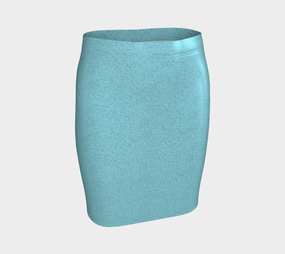 Image of Baby Blue Barbie Glitter Skirt