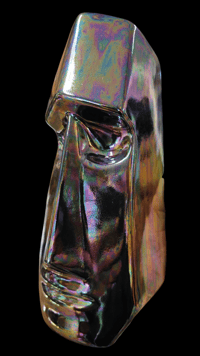 Image 1 of Katiki PEARL SERIES Aku Aku Las Vegas Coin Mug Limited Edition of 10 (Black Pearl) FREE SHIPPING