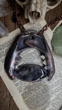 Image 4 of Cat Jawbone and Crystal Teeth Power Amulet