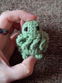 Image 2 of Tiny Cthulhu Plushies (set of 2)