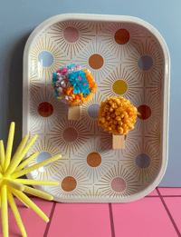 Image 3 of pom pom magnet clips