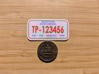 Image 3 of South Carolina Temp Tag Sticker (ON SALE $4!)