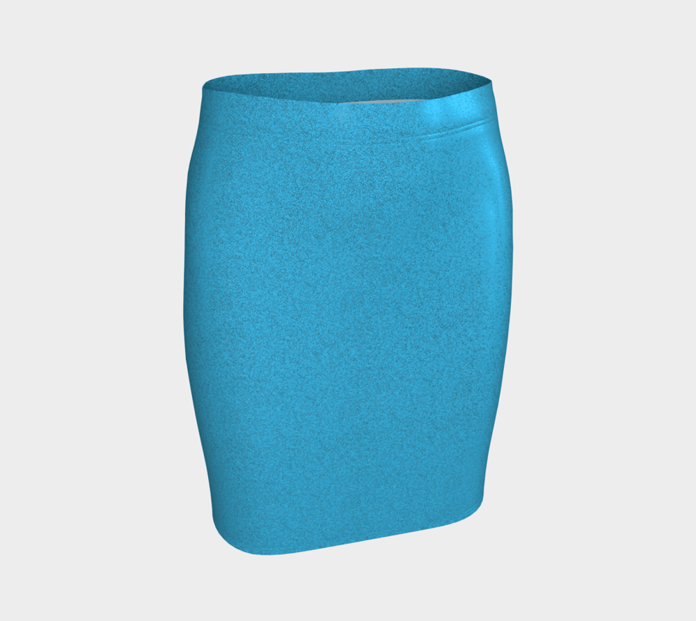 Image of 90s Blue Barbie Glitter Skirt