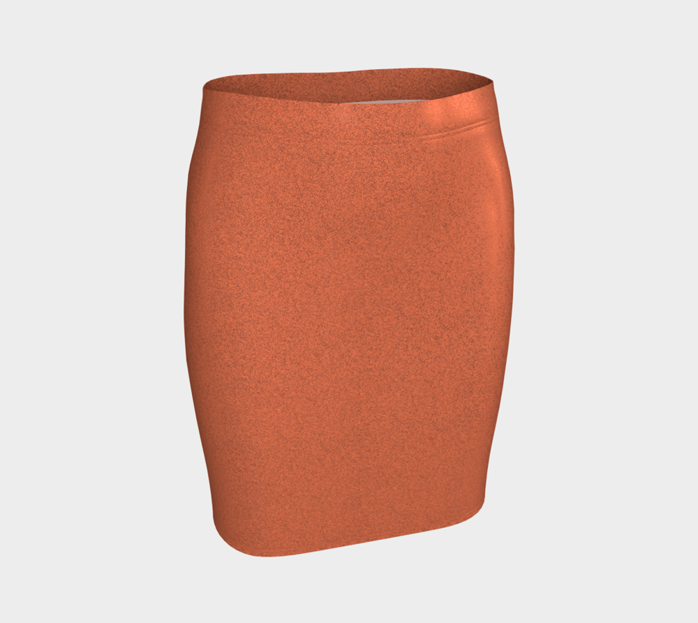 Image of Orange Crush Barbie Glitter Skirt