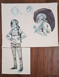 Image 2 of The Last of Us - American Dreams : Ellie Concept/Design Sheet B (2)