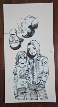 Image 2 of The Last of Us - American Dreams : Riley & Ellie Concept/Design Sheet A