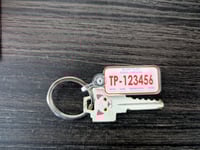 Image 5 of South Carolina Temp Tag Acrylic Keychain (ON SALE $5!)