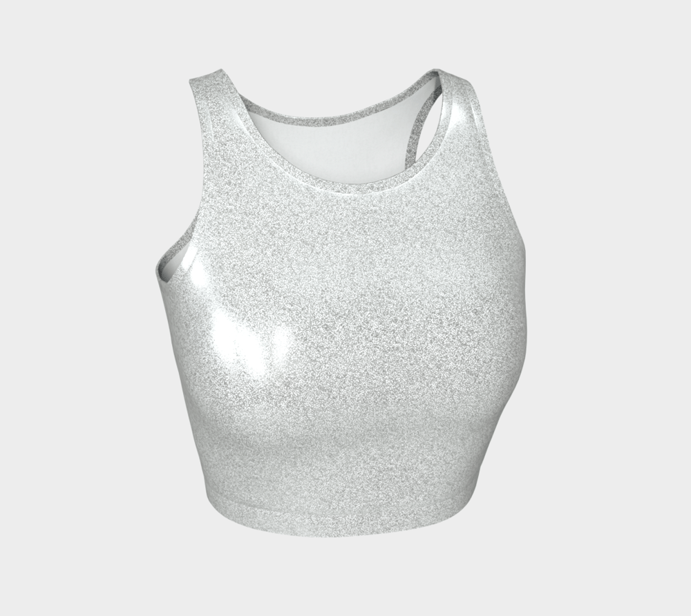 Image of Ice Barbie Glitter Crop Top