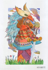 PRINT Mesoamerican Warrior