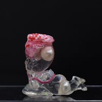 Image 2 of Kilos Kewties Laying Rose Double Cast Resin Figure - Vday Series