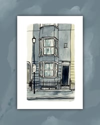 'BRIGHTON SKETCHY SCENE' (014) MINI A6 PRINT