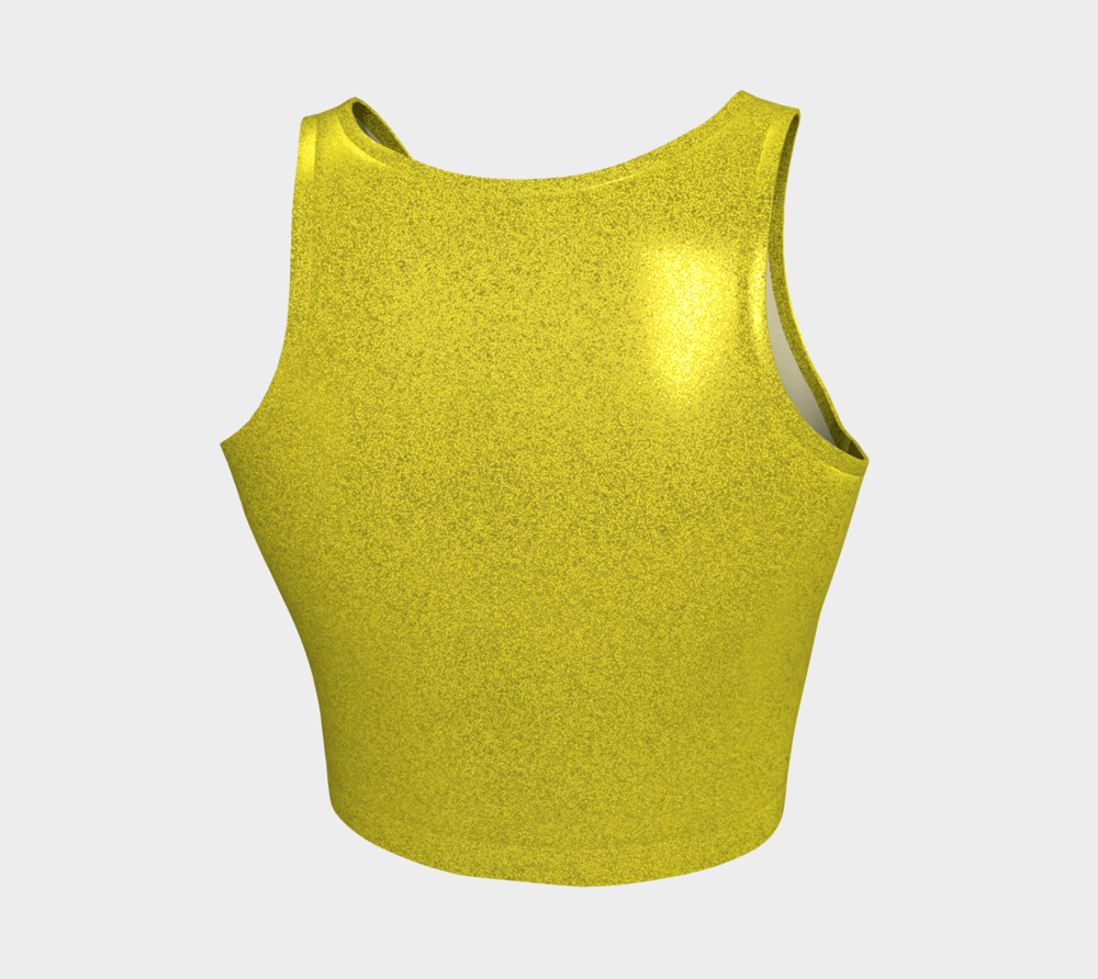 Image of Sunshine Barbie Glitter Crop Top