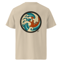 Image 1 of Unisex organic cotton t-shirt WAVES