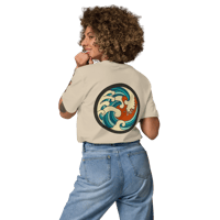 Image 4 of Unisex organic cotton t-shirt WAVES
