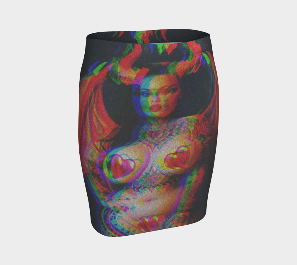 Image of 3D Succubus Glitter Skirt